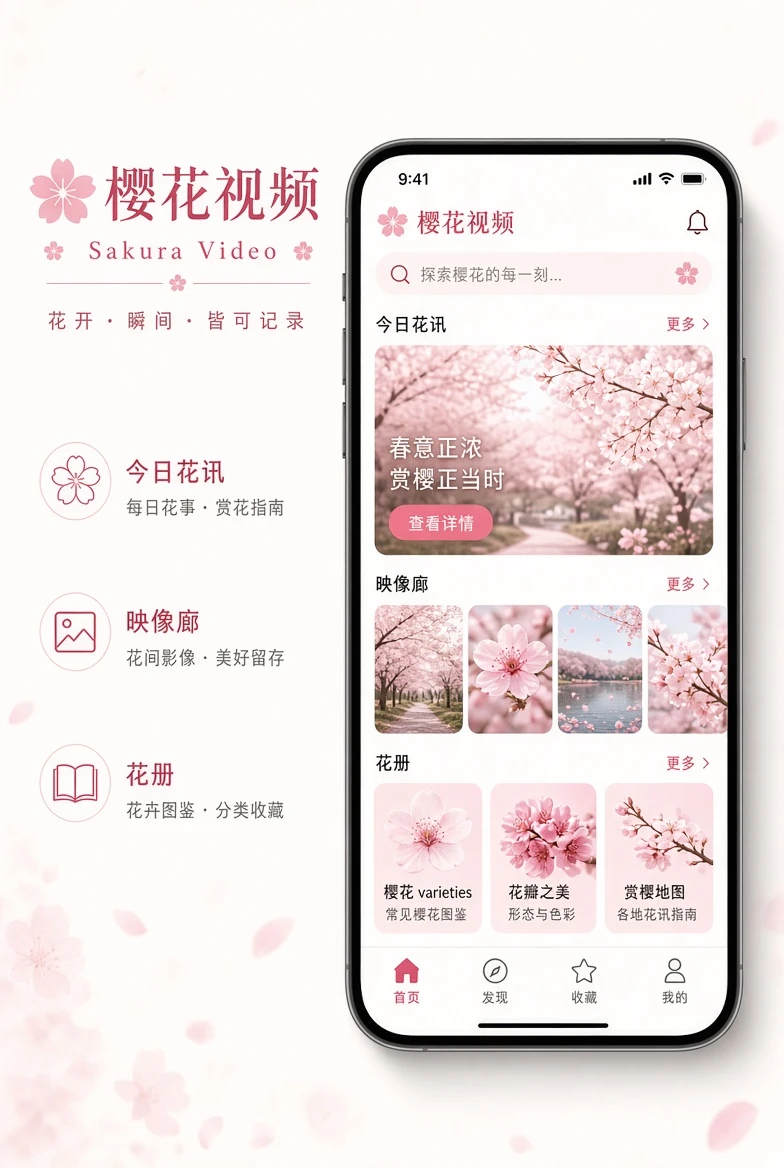 樱花视频APP:把清晰的内容路径带到移动端内容图